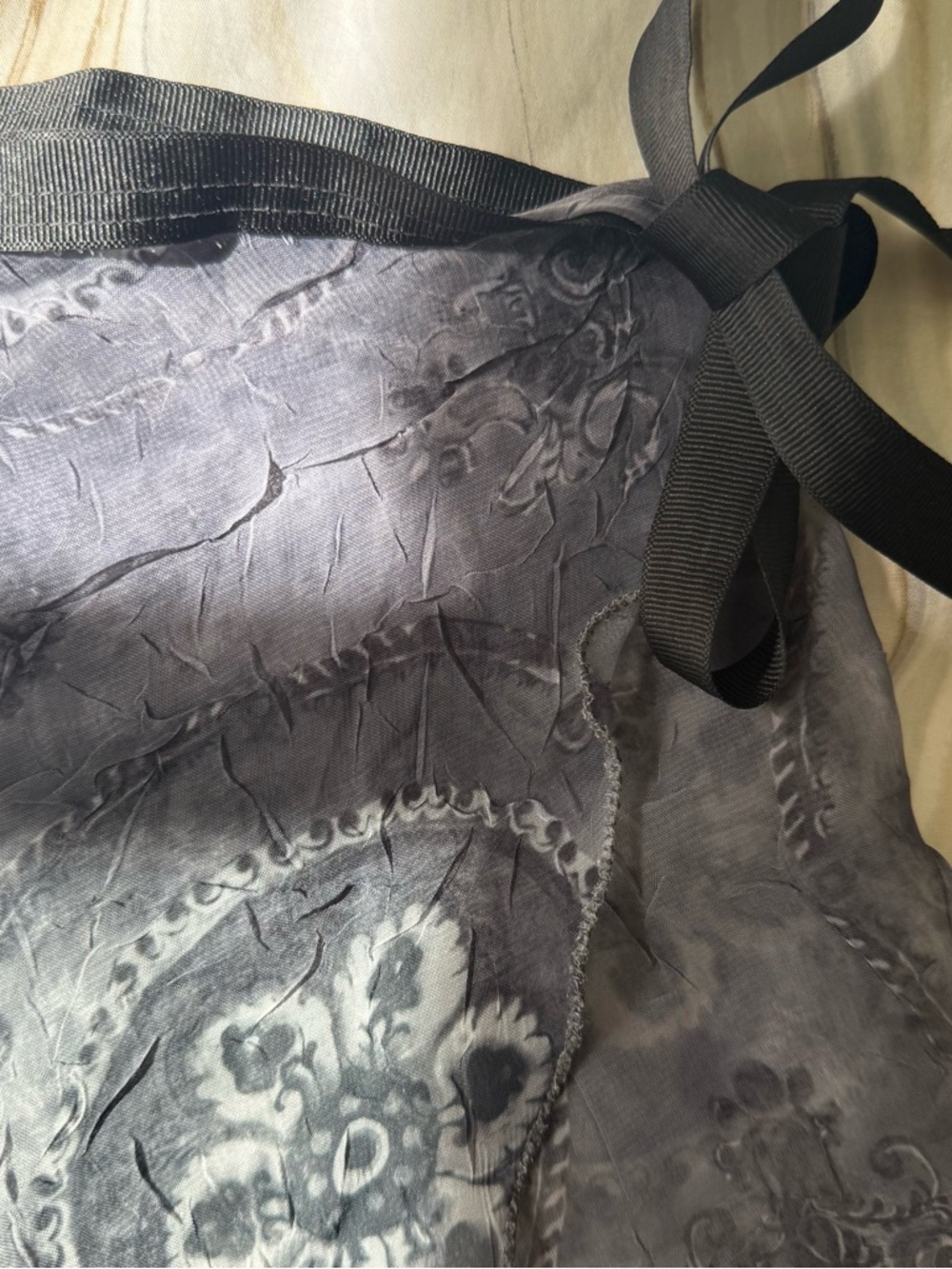 Floral Wrap Dance Skirt - Picture 3 of 3